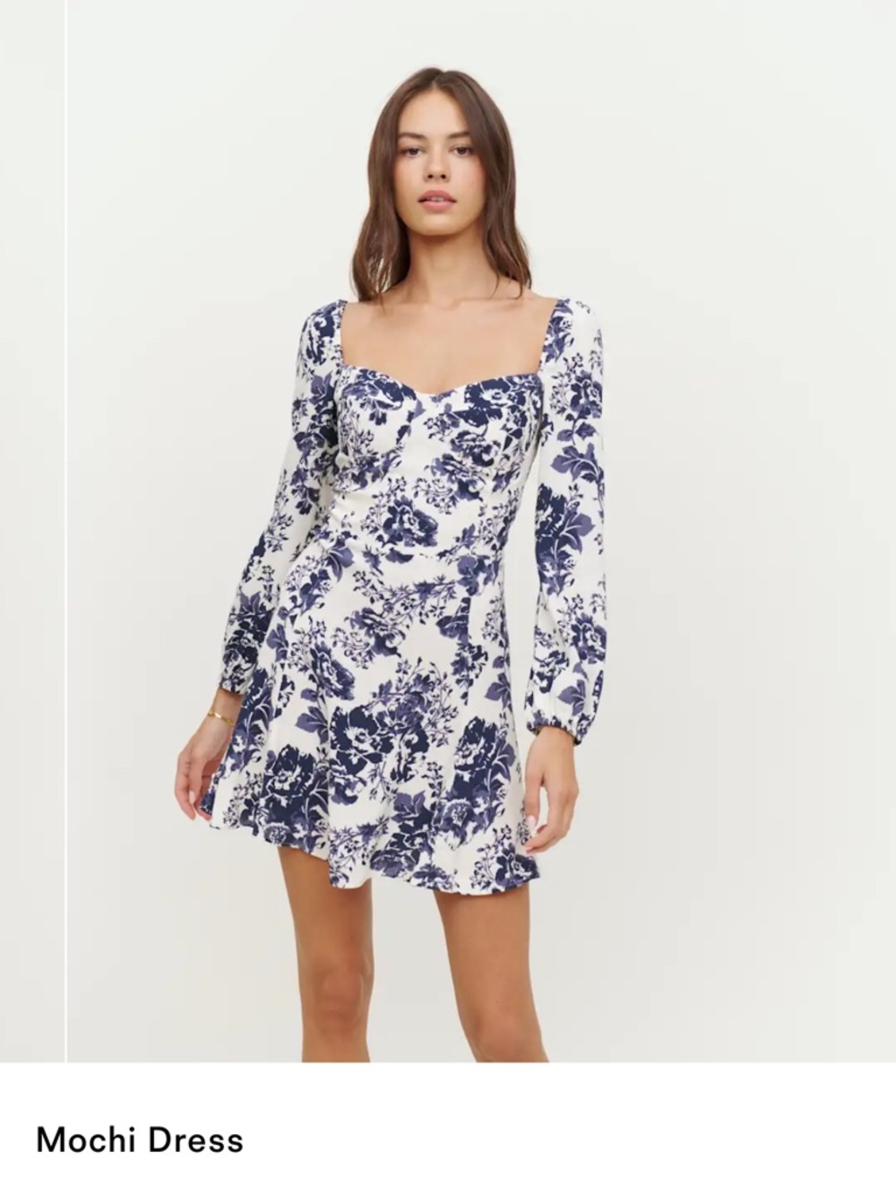 Reformation Mochi Dress Madame - Size 4